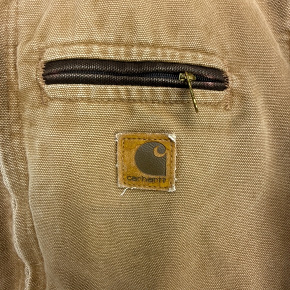 Carhartt Detroit Jacket Sherpa Lined Youth Large (10/12) YYJ97 BRN Brown - Picture 9 of 15